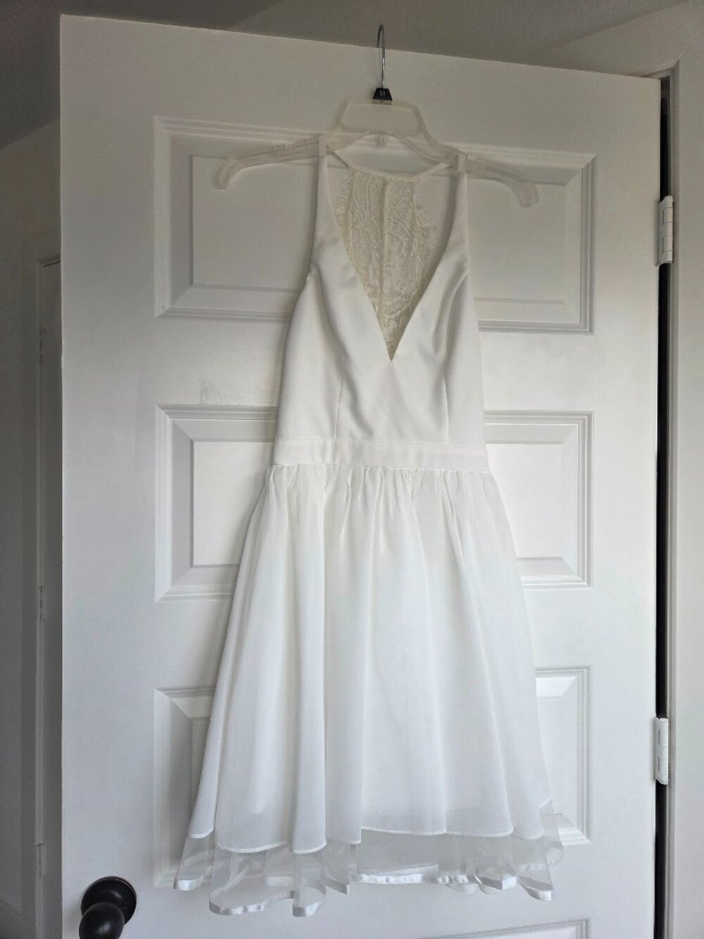 Lace and tulle dress